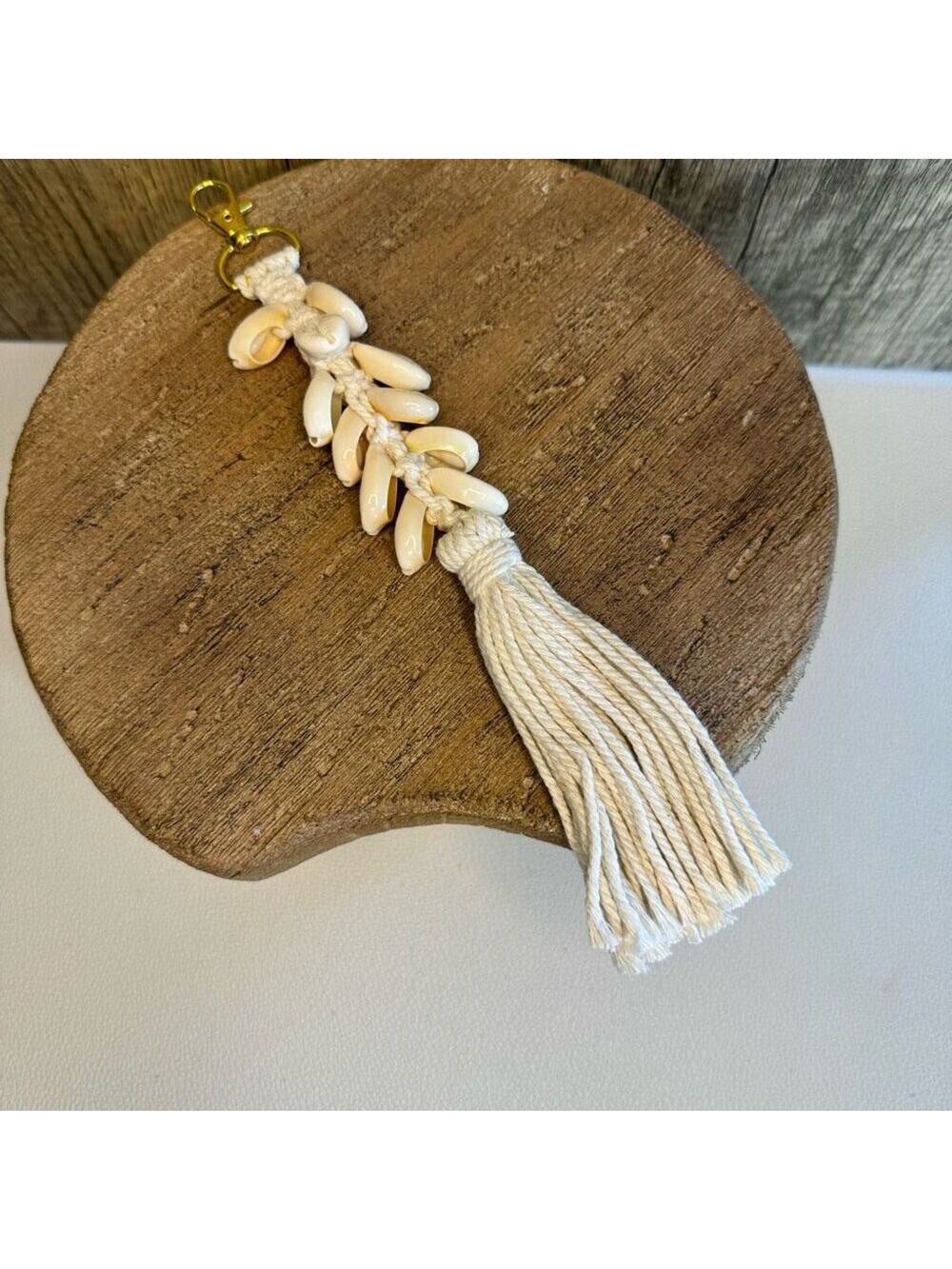 Shell Purse Charm Purse Keychain Beach Lover FAST SHIP NEW